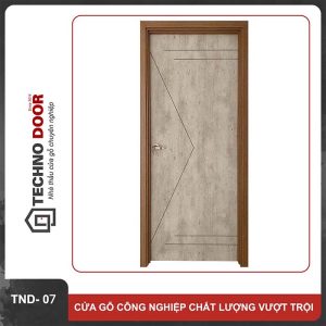 Cửa gỗ Công nghiệp MDF TND-07