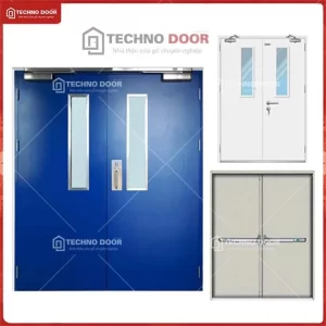 Ảnh 2 - Bài viết: Tìm hiểu chi tiết về các loại Cửa thép Chống cháy của Technodoor