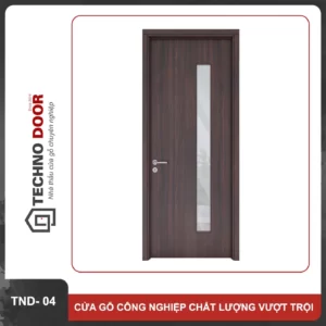 Ảnh - Cửa gỗ công nghiệp MDF TND-04