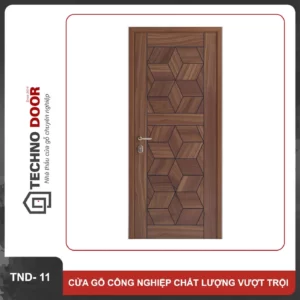 Ảnh - Cửa gỗ công nghiệp MDF TND-11