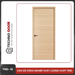 Ảnh - Cửa gỗ công nghiệp MDF TND-16