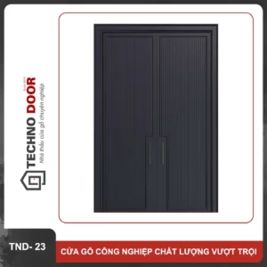 Ảnh - Cửa gỗ công nghiệp MDF TND-23