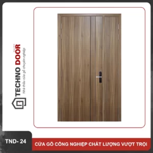 Ảnh - Cửa gỗ công nghiệp MDF TND-24