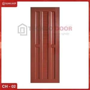 Ảnh - Cửa nhựa Ghép thanh CH-02