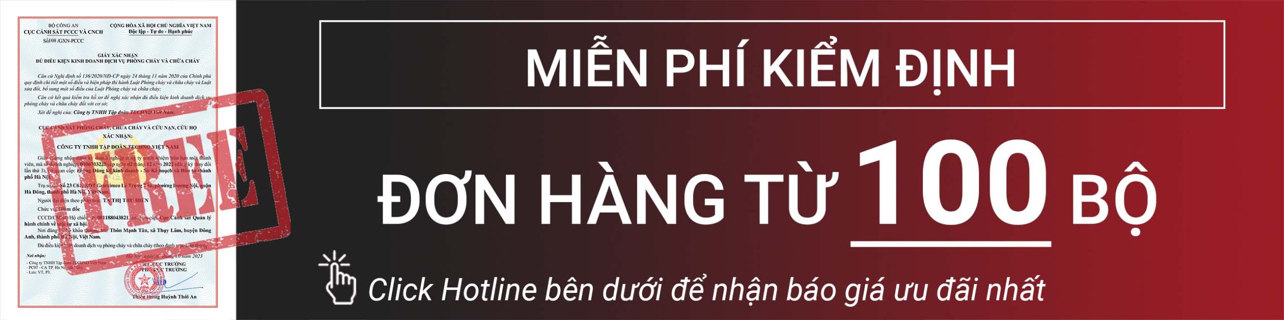 miễn phí kiểm định 2