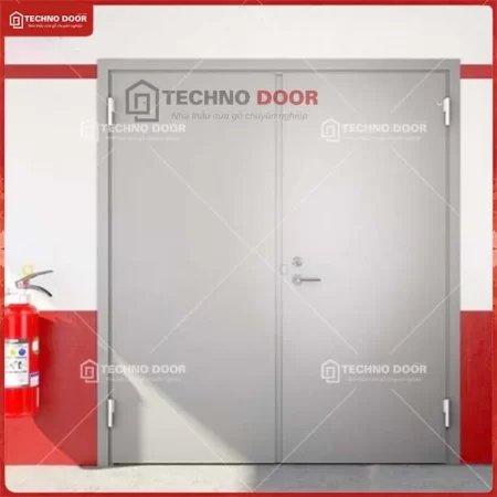 Ảnh 3 - Bài viết: Cửa thép Chống cháy cách âm, ngăn khói của Technodoor