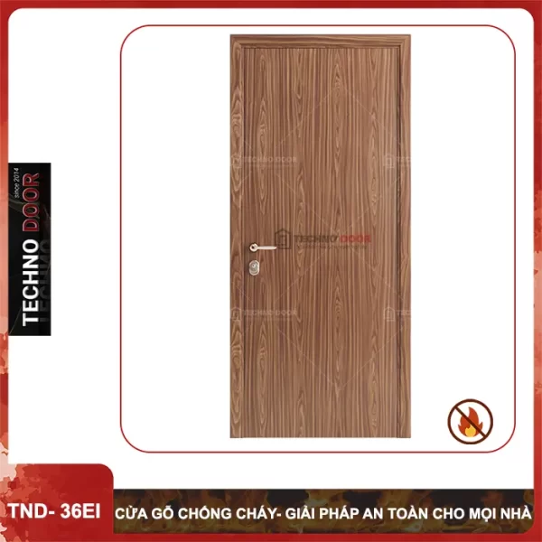 Ảnh - Cửa gỗ Chống cháy TND-36EI