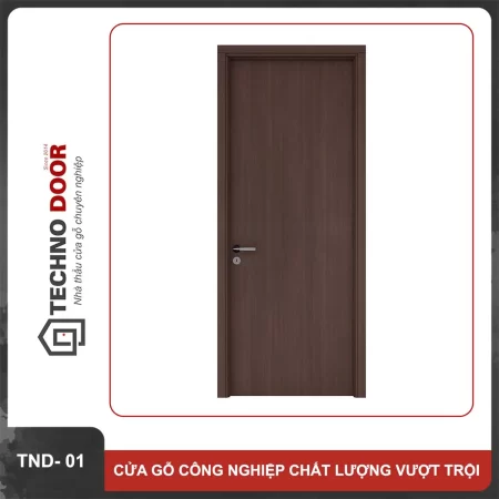 Ảnh - Cửa gỗ công nghiệp MDF TND-01