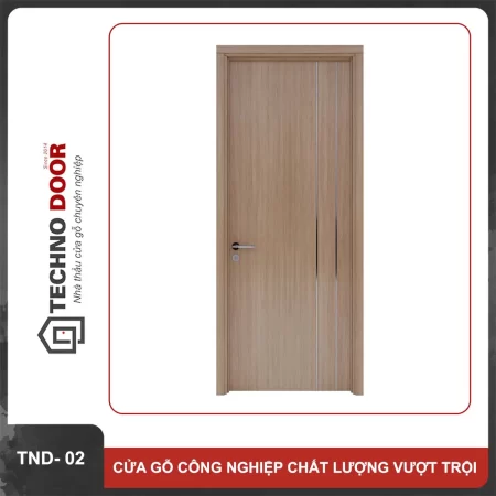 Ảnh - Cửa gỗ công nghiệp MDF TND-02