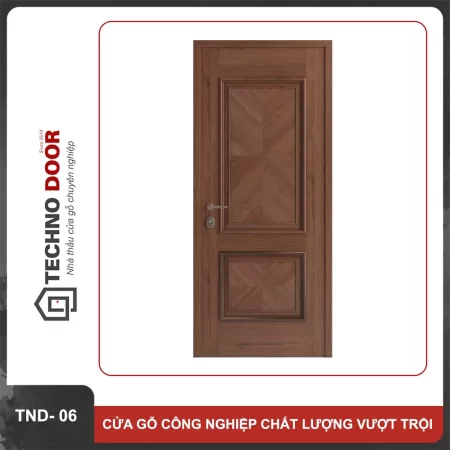 Ảnh - Cửa gỗ công nghiệp MDF TND-06