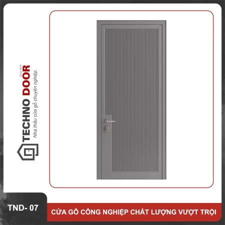 Ảnh - Cửa gỗ công nghiệp MDF TND-07