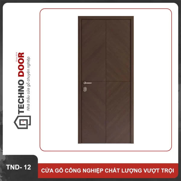 Ảnh - Cửa gỗ công nghiệp MDF TND-12