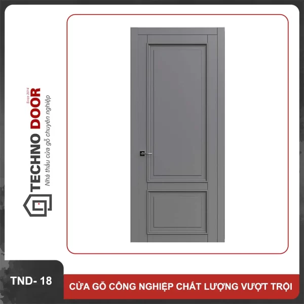 Ảnh - Cửa gỗ công nghiệp MDF TND-18