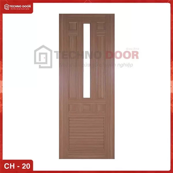 Ảnh - Cửa nhựa Ghép thanh CH-20